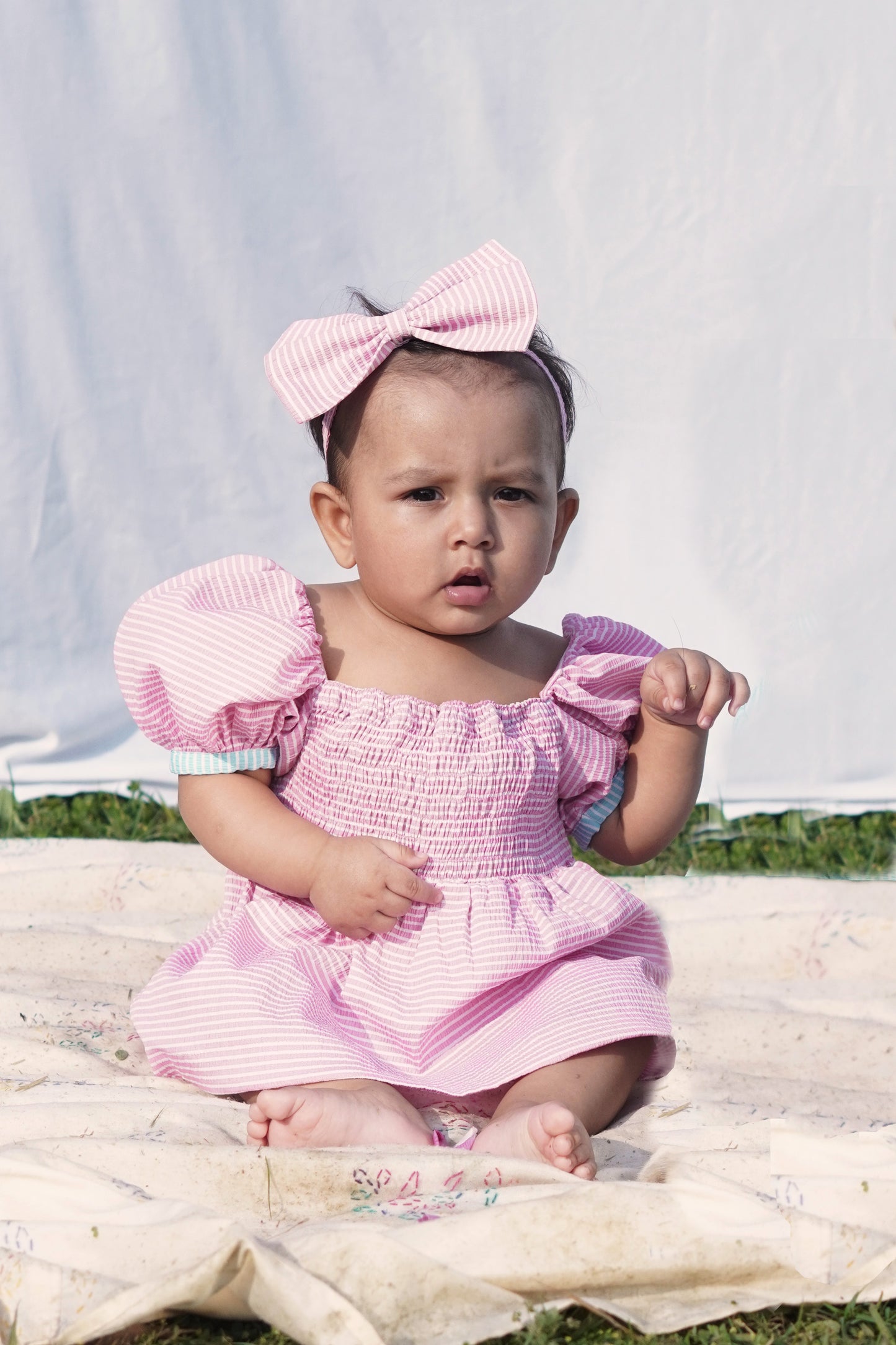 BubbleGum Dress Twinning Set