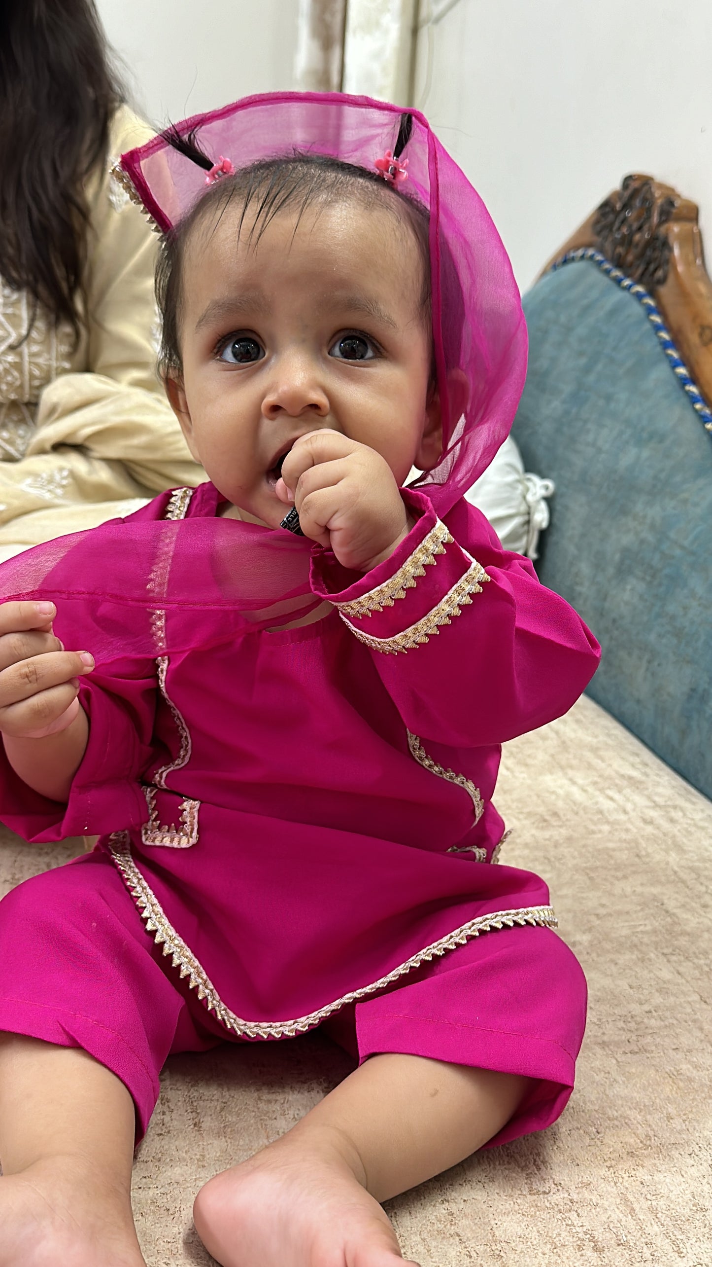 Pink Kurta set