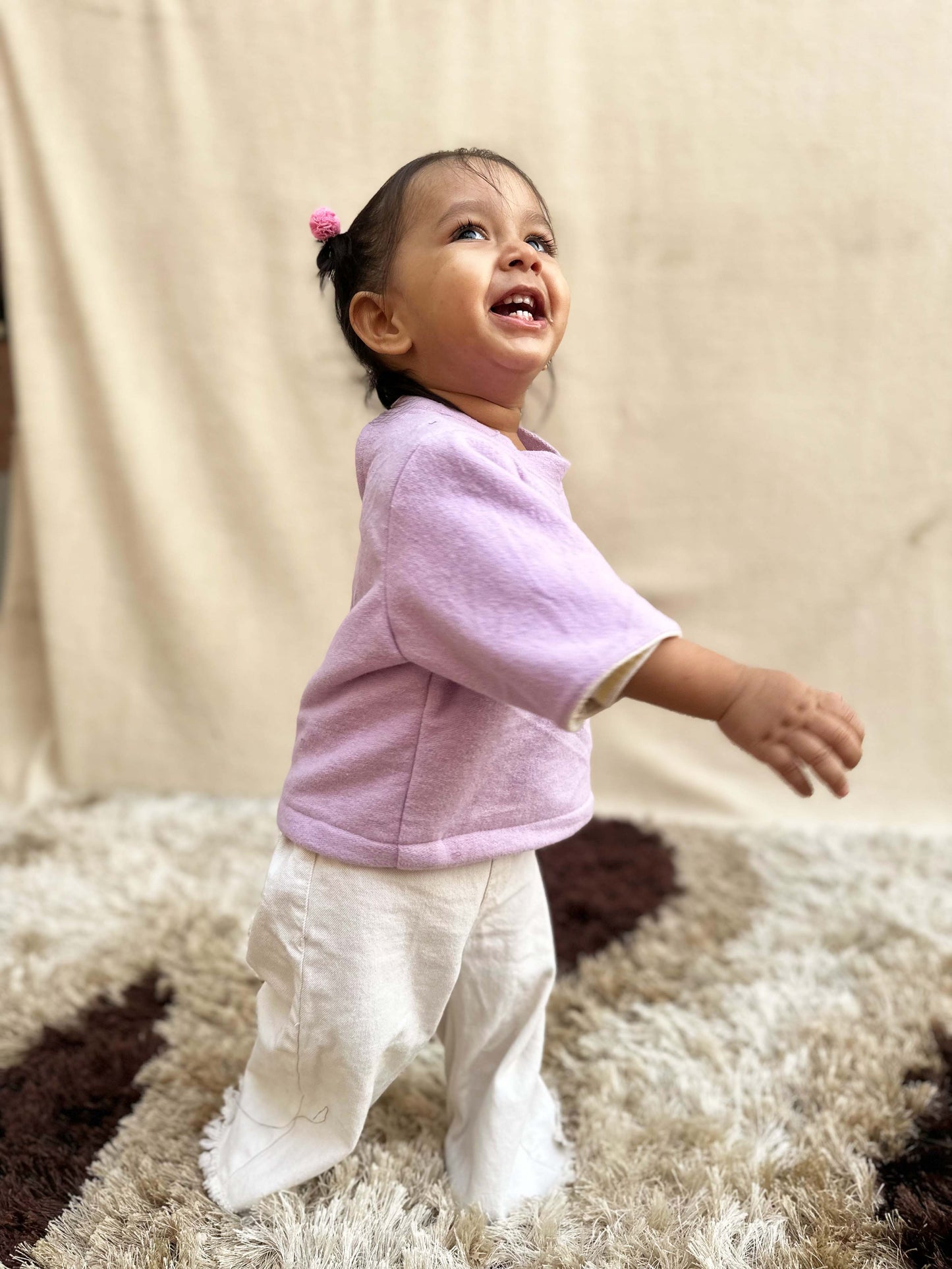 Lilac Doodle Sweatshirt