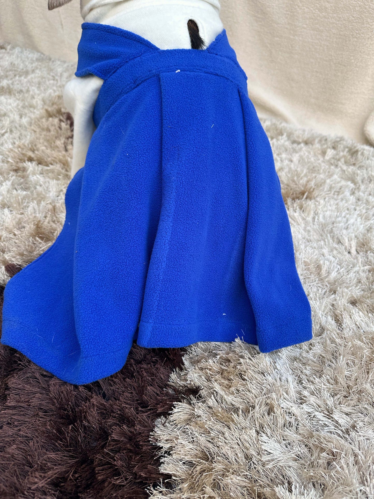 Navy Blue Dress with Skeeve