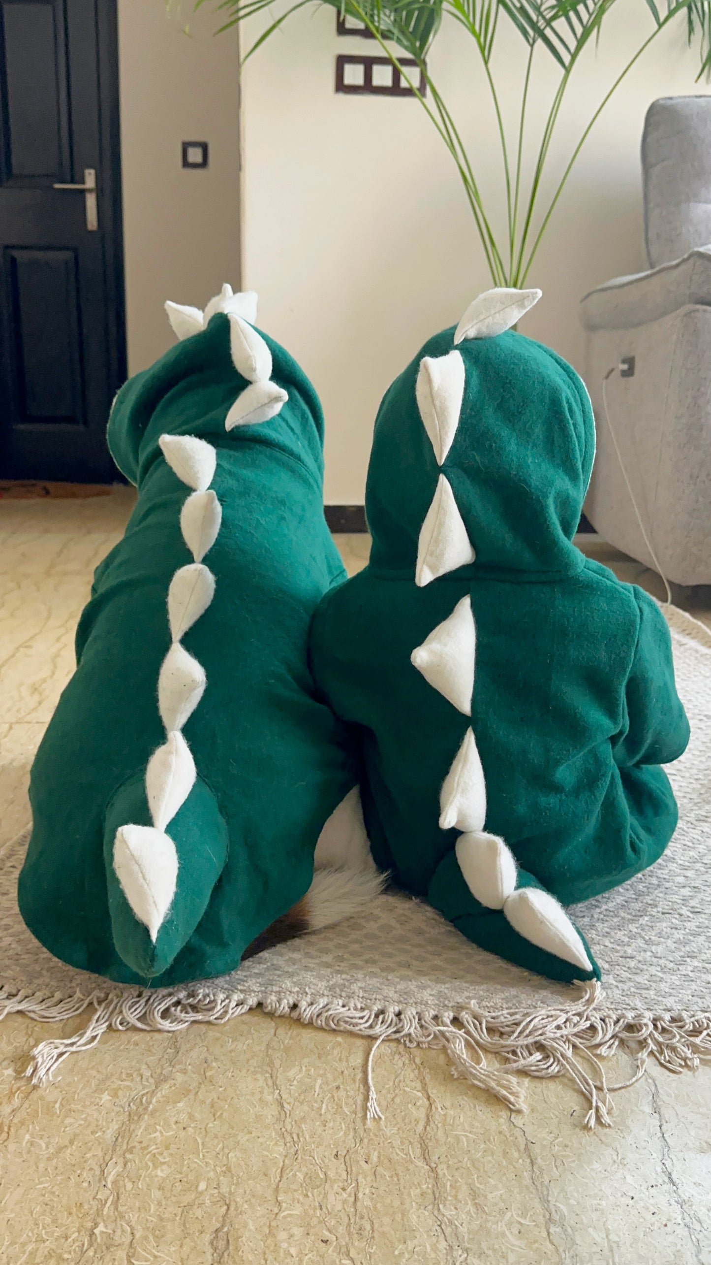 Green Dinosaur Twinning set