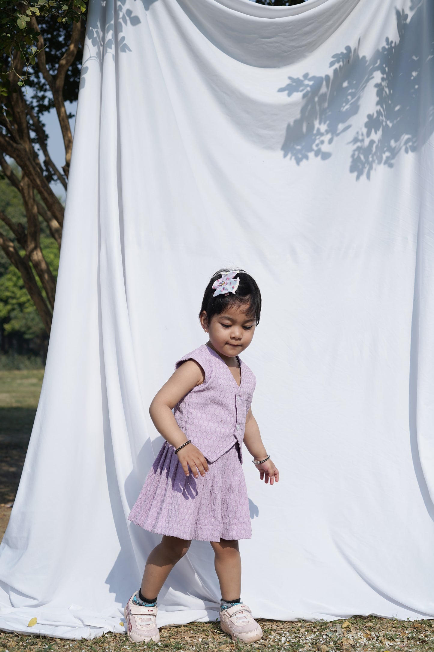 Lilac Vest Co-ord set