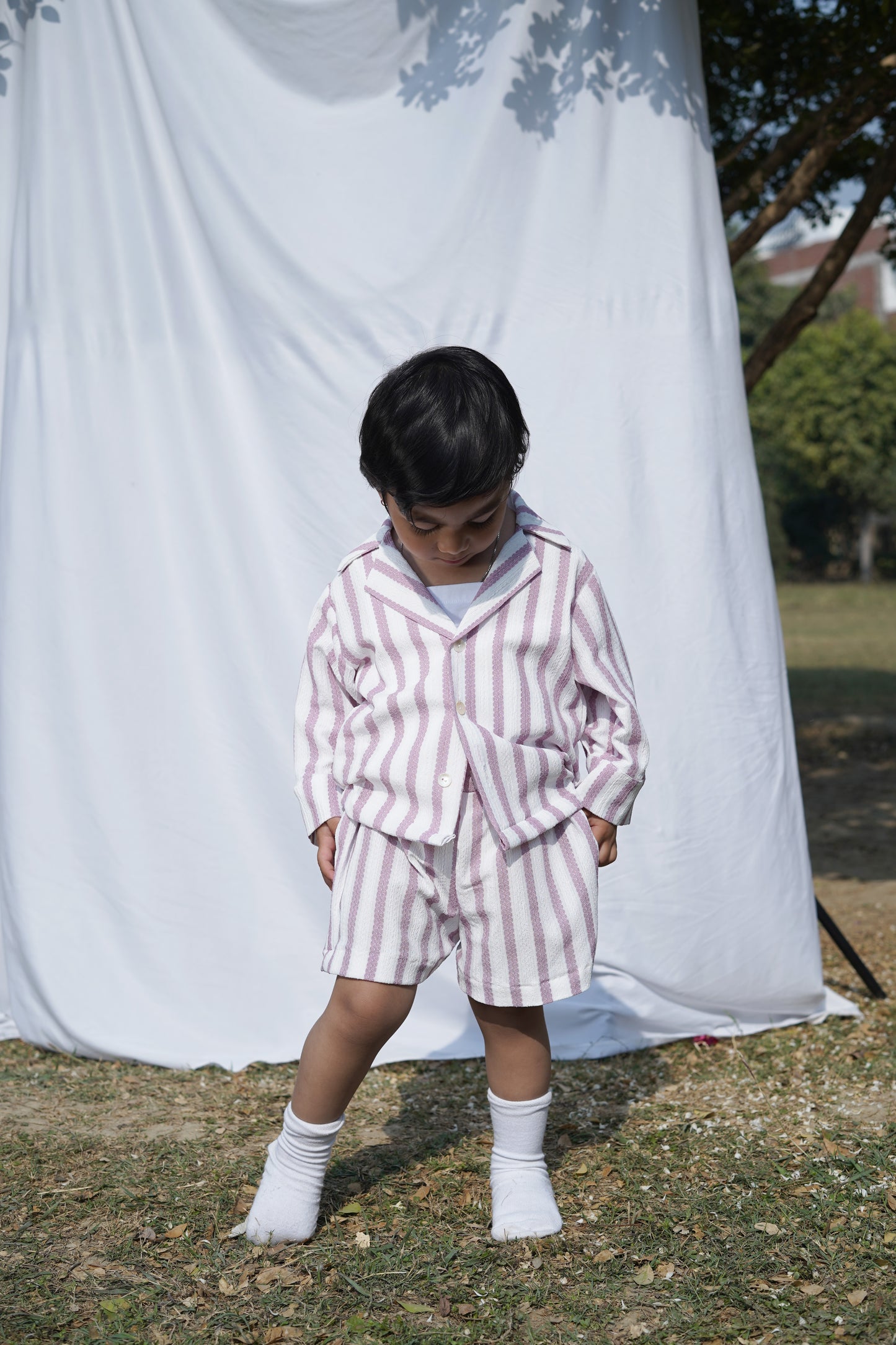 Stripe Co-ord Twinning Set