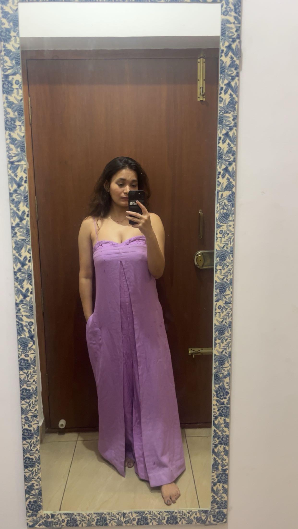 Lilac Jumpsuit Twinning set