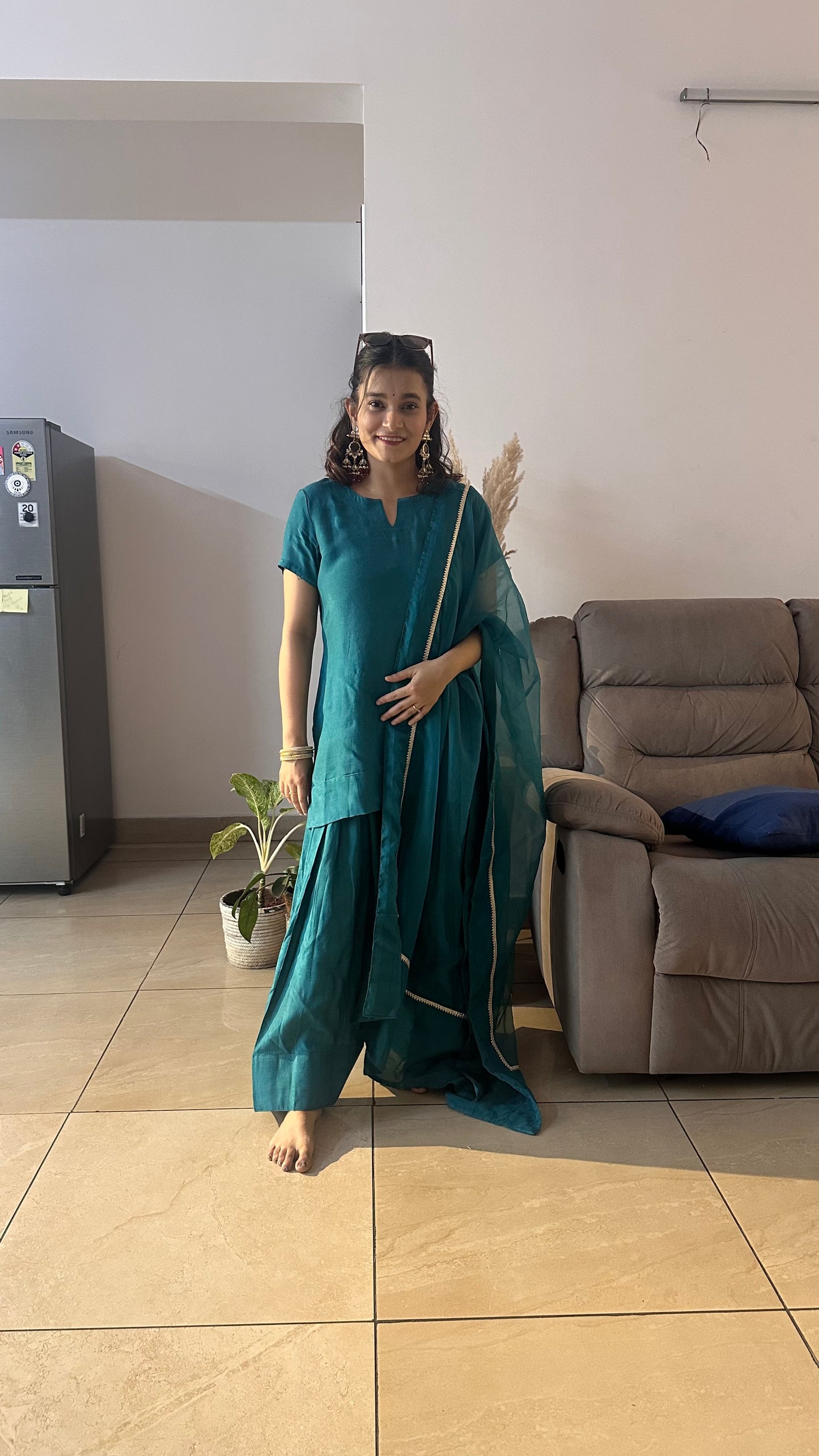 Sea Green Salwar Suit set