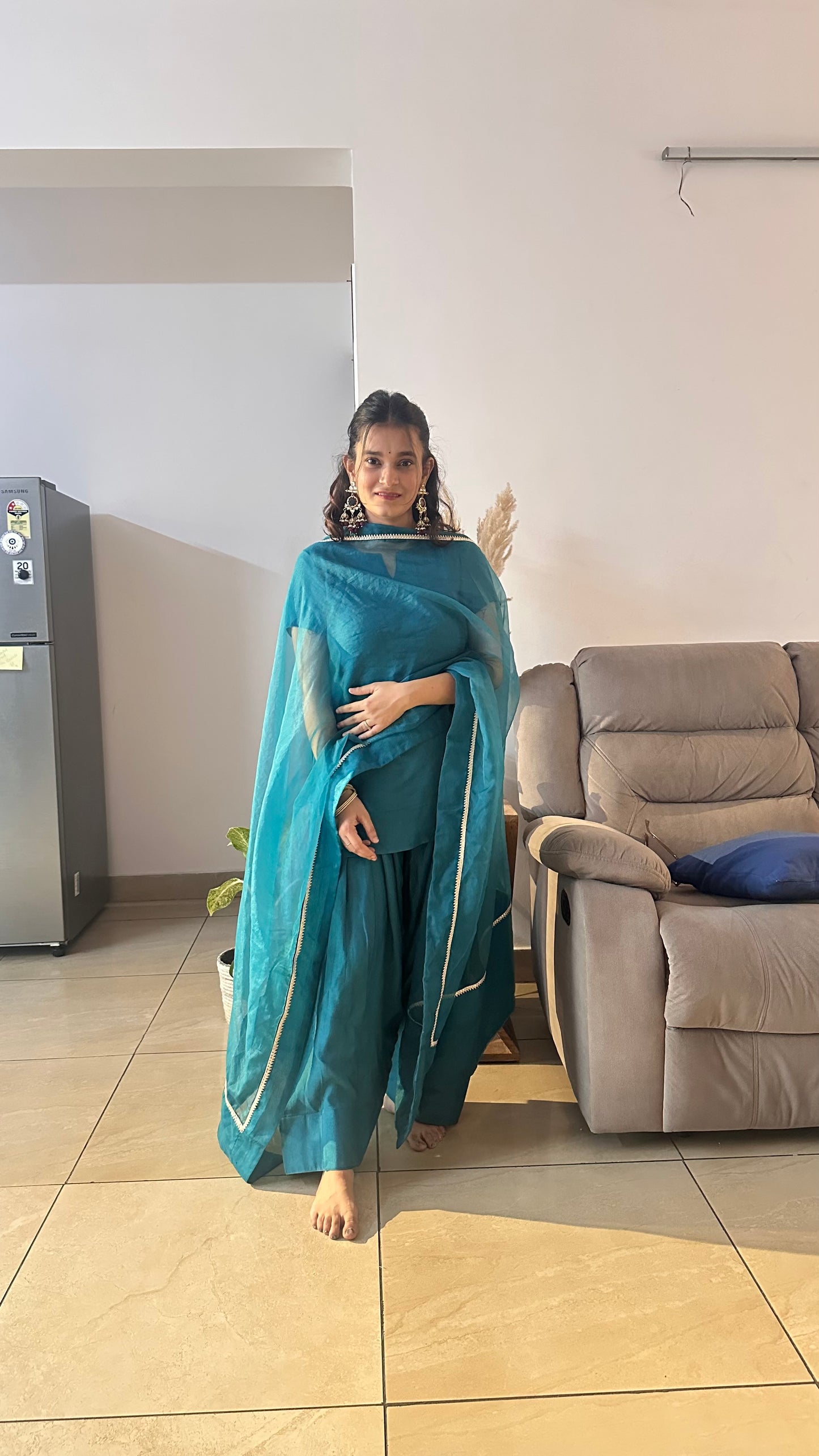 Sea Green Salwar Suit set