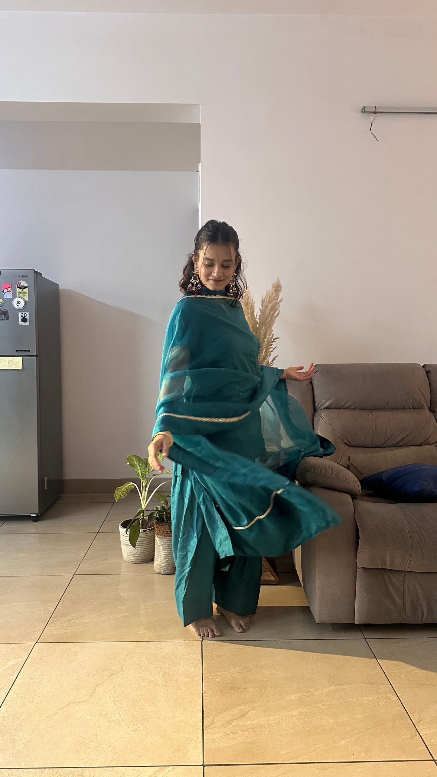 Sea Green Salwar Suit set