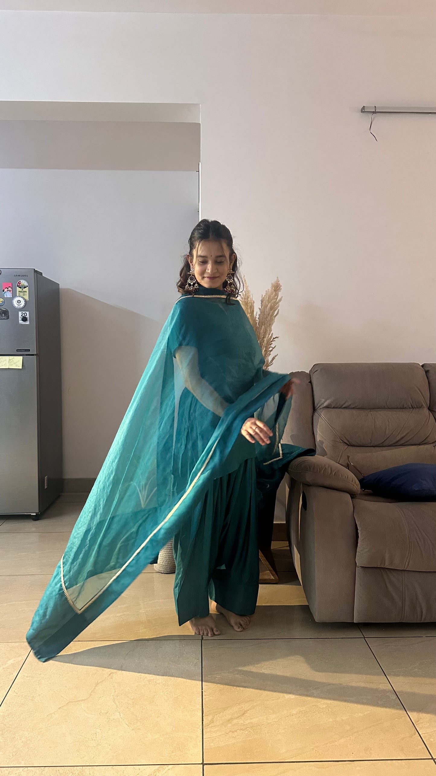 Sea Green Salwar Suit set