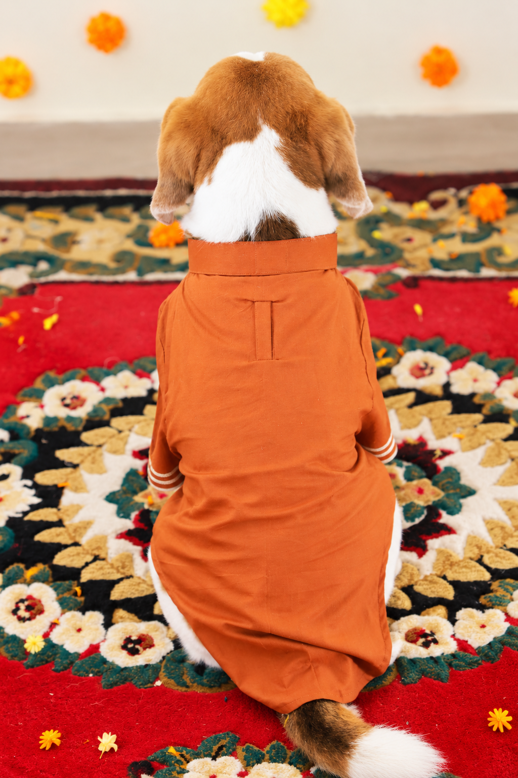 Brown Gota Kurta
