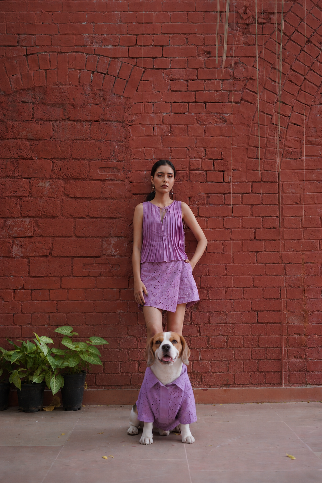 Lilac co-ord Twinning set