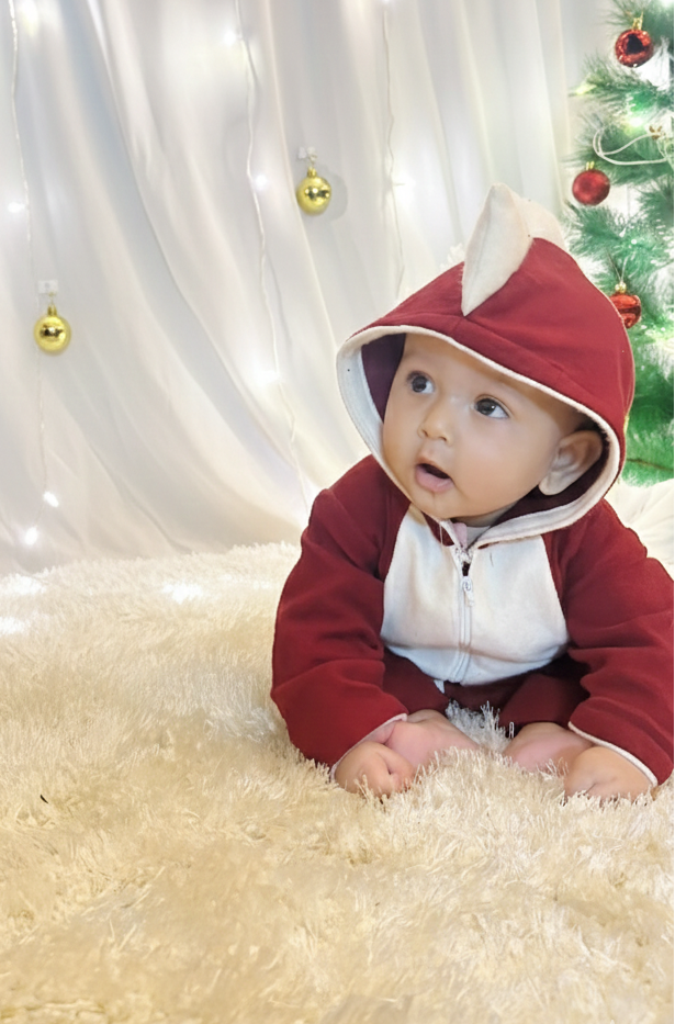 Red Dinosaur Hoodie Jacket