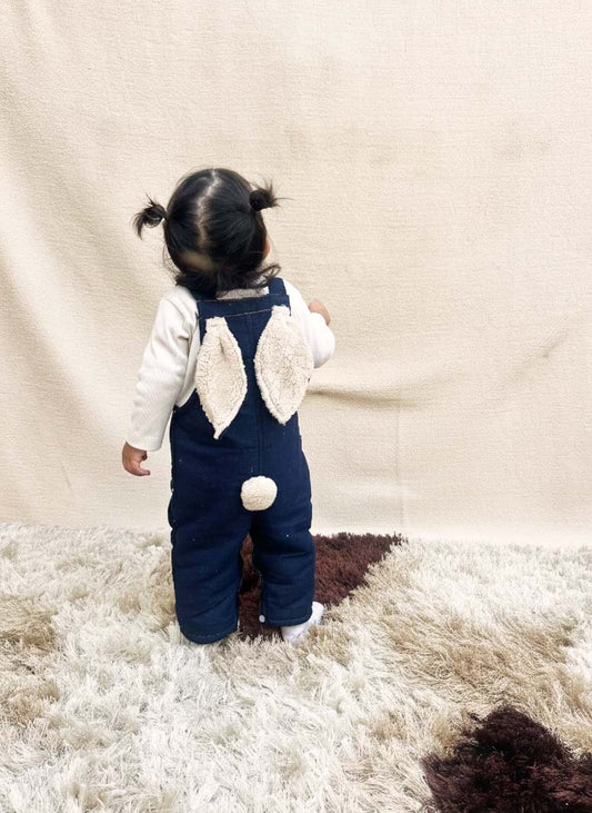 Denim Teddy Dungaree