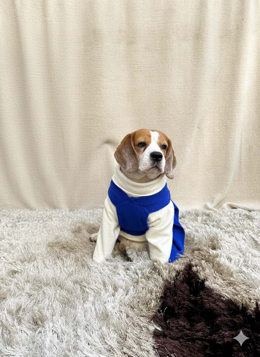 Navy Blue Dress with Skeeve