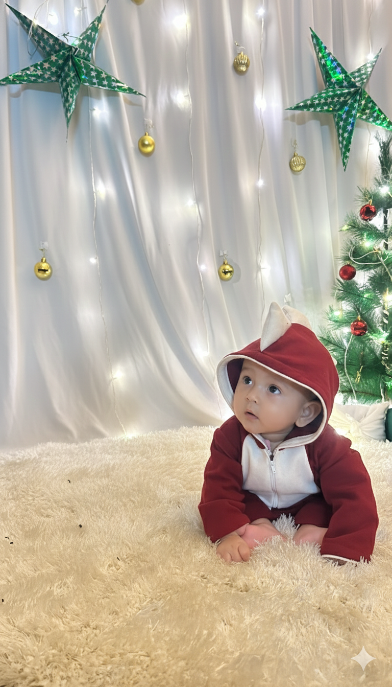 Red Dinosaur Hoodie Jacket