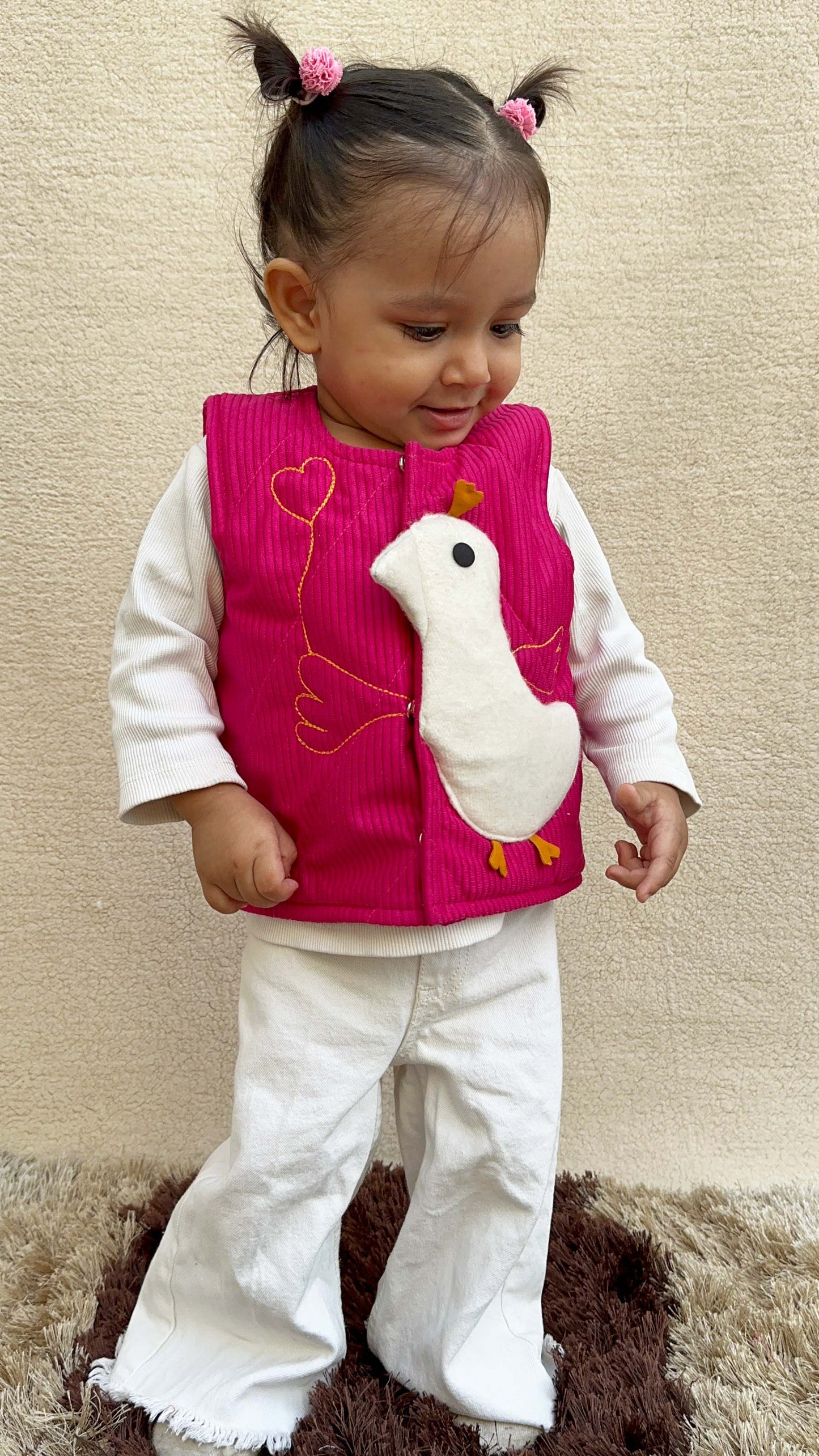 Pink Duck Vest