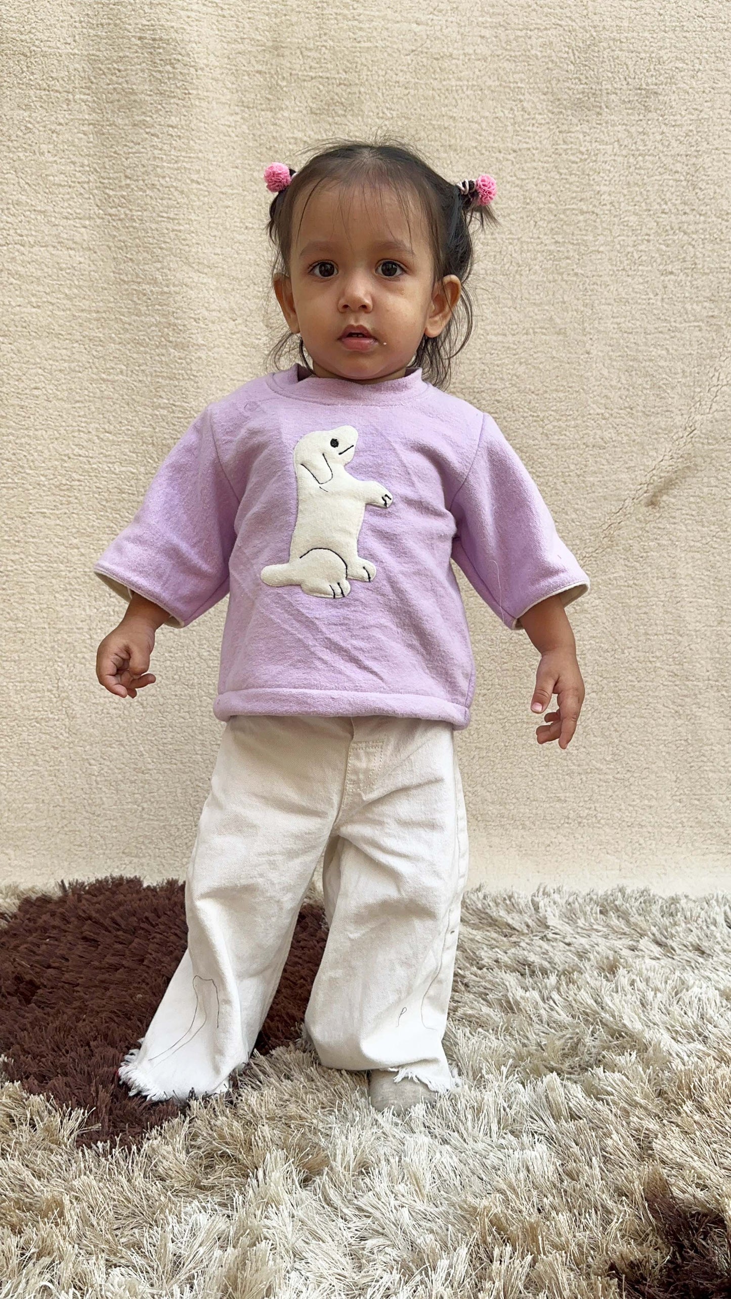 Lilac Doodle Sweatshirt