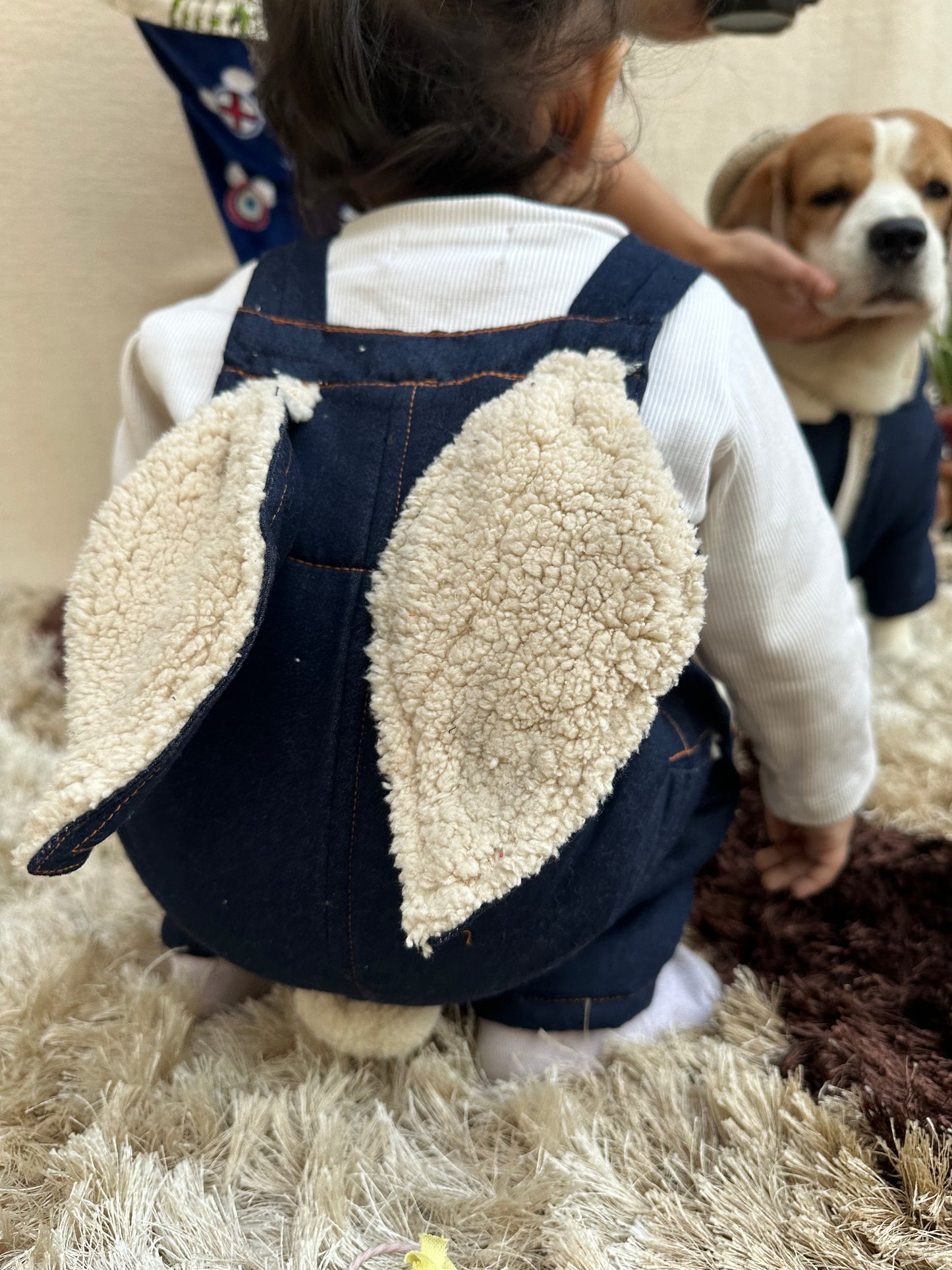 Denim Teddy Dungaree