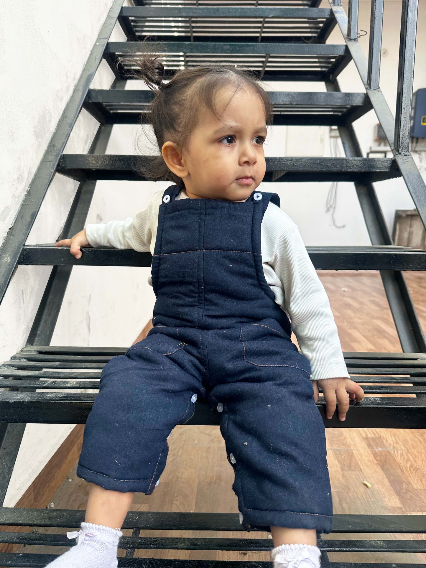 Denim Teddy Dungaree