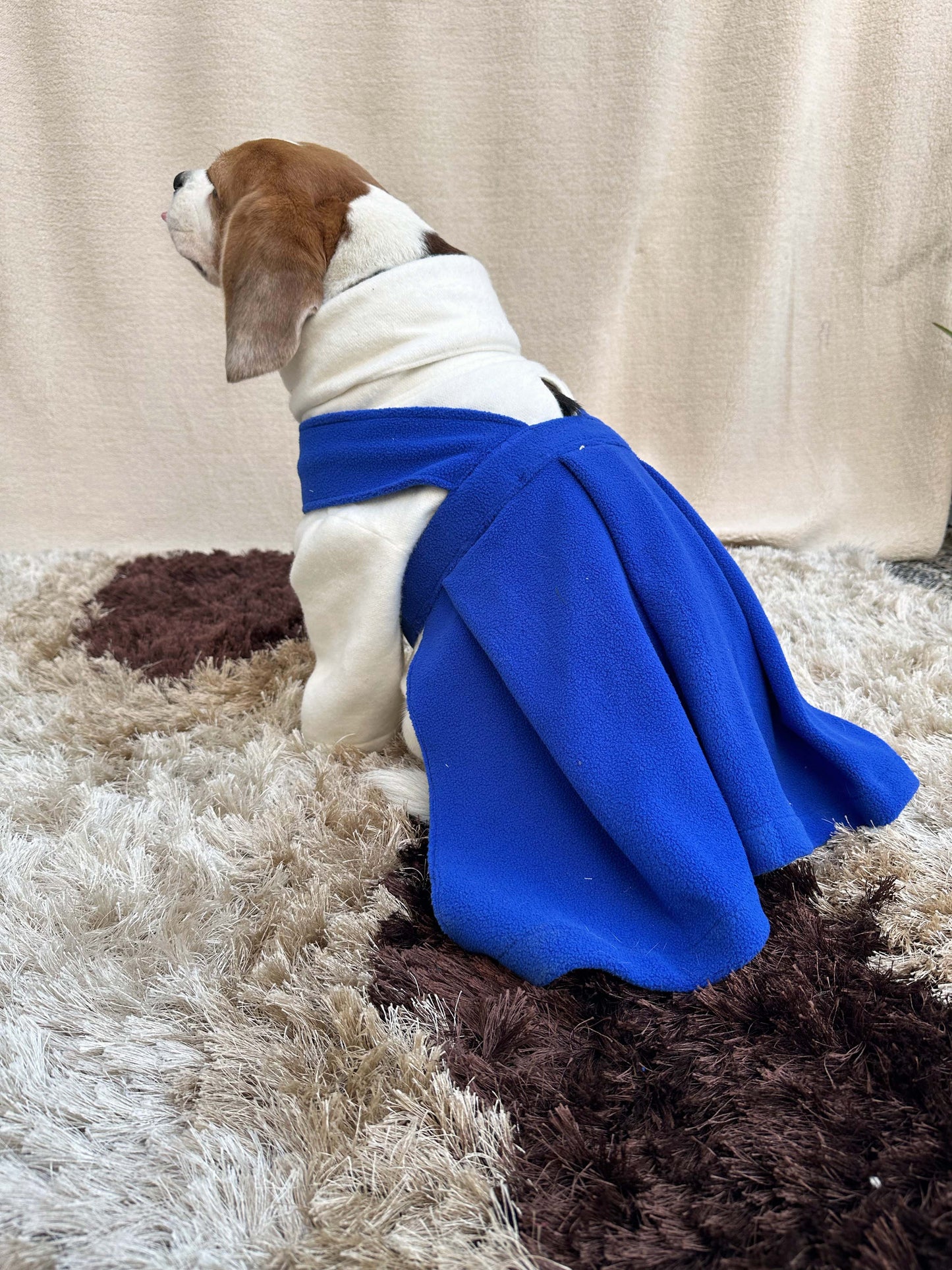 Navy Blue Dungaree Dress Twinning set