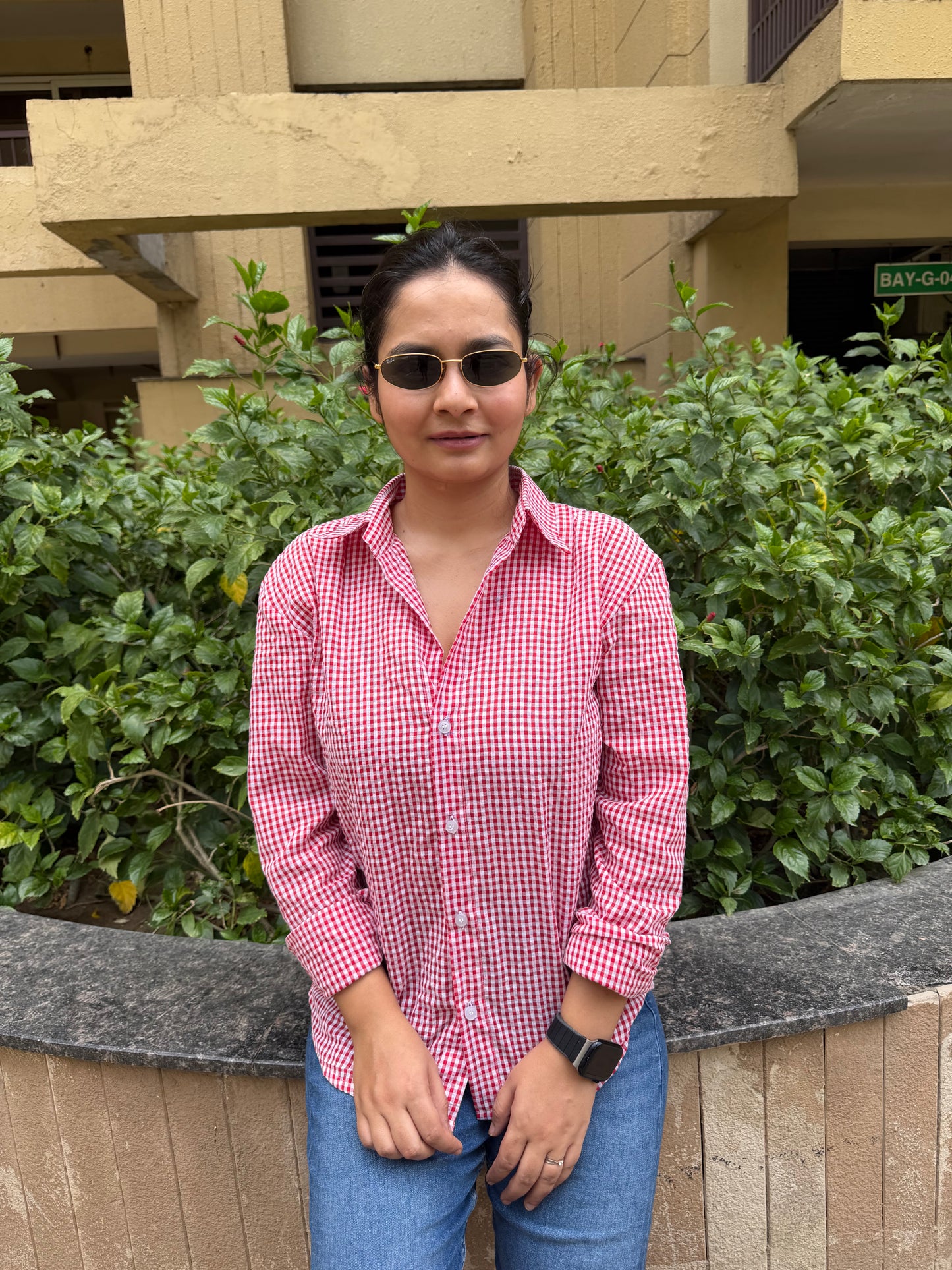 Red Gingham Shirt