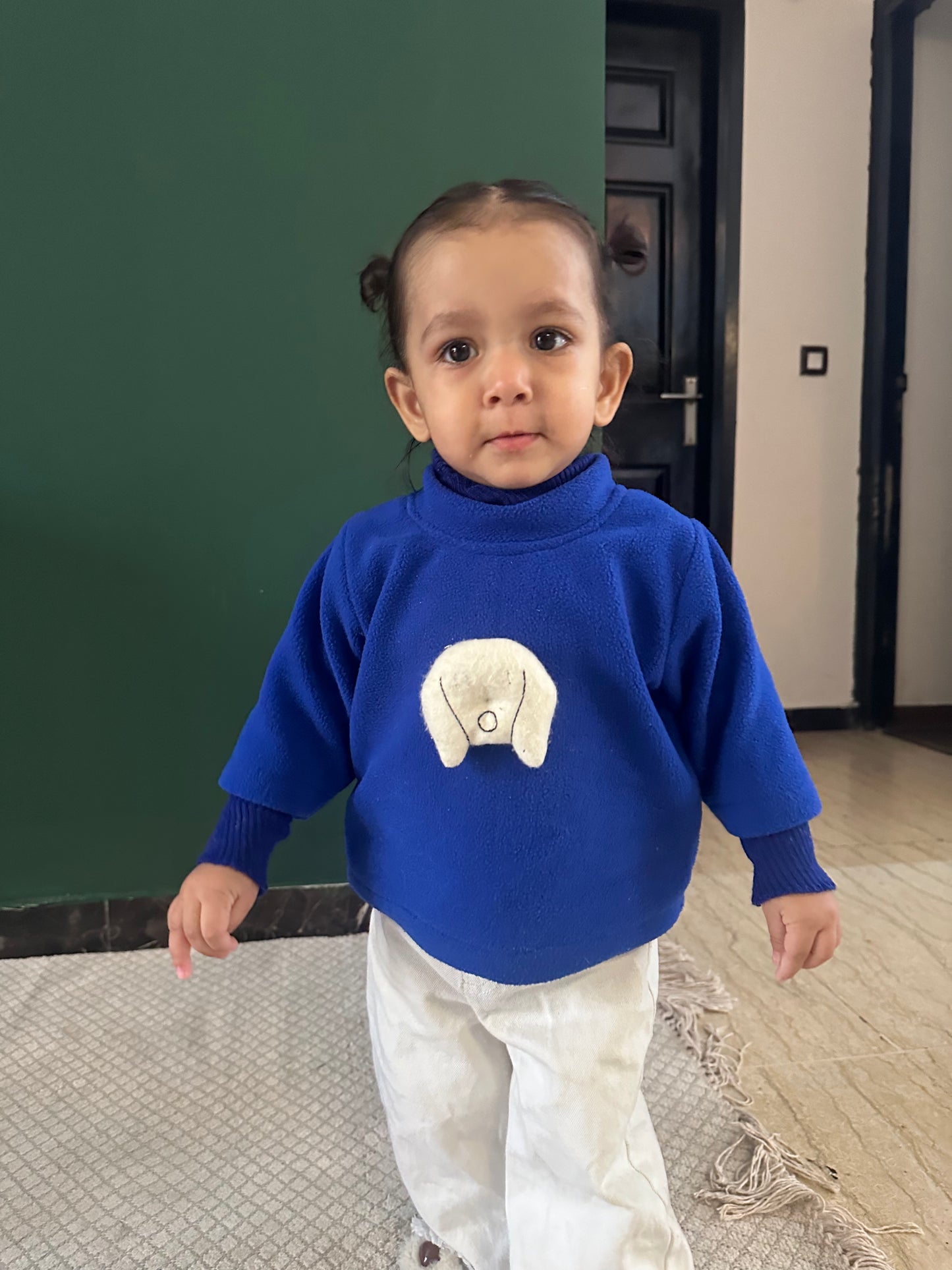 Blue Doodle Sweatshirt