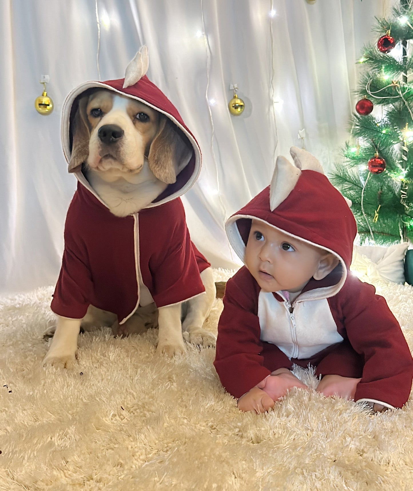 Red Dinosaur Twinning set