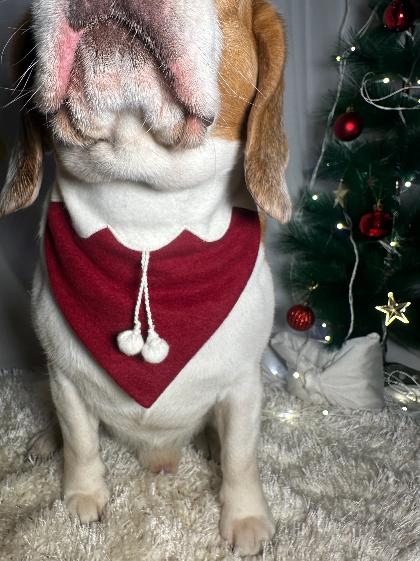 Red Christmas Bandana