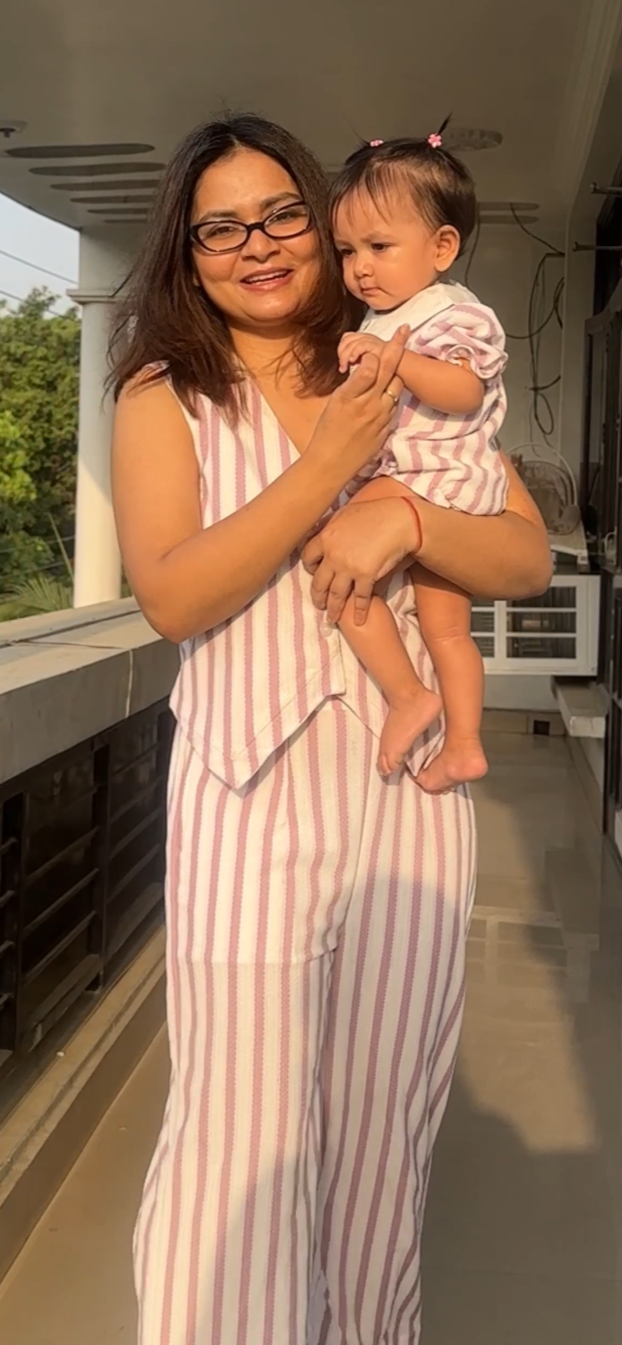 Stripe Vest Twinning Set