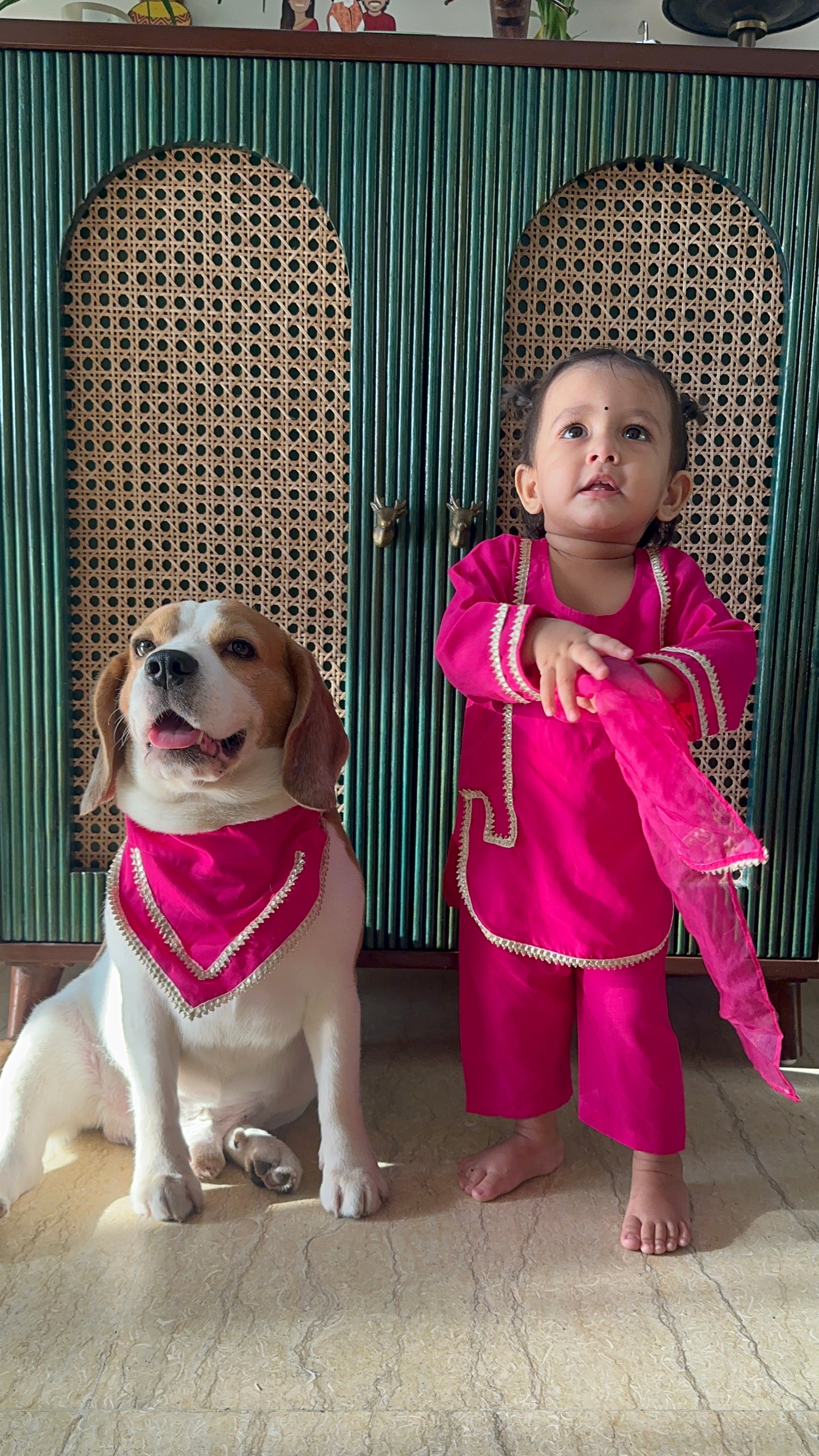 Rani Kurta Twinning set