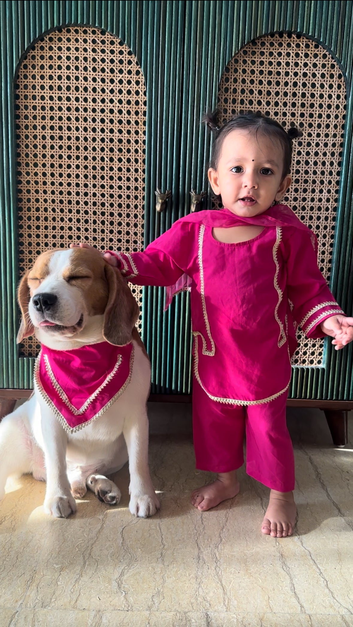 Rani Kurta Twinning set