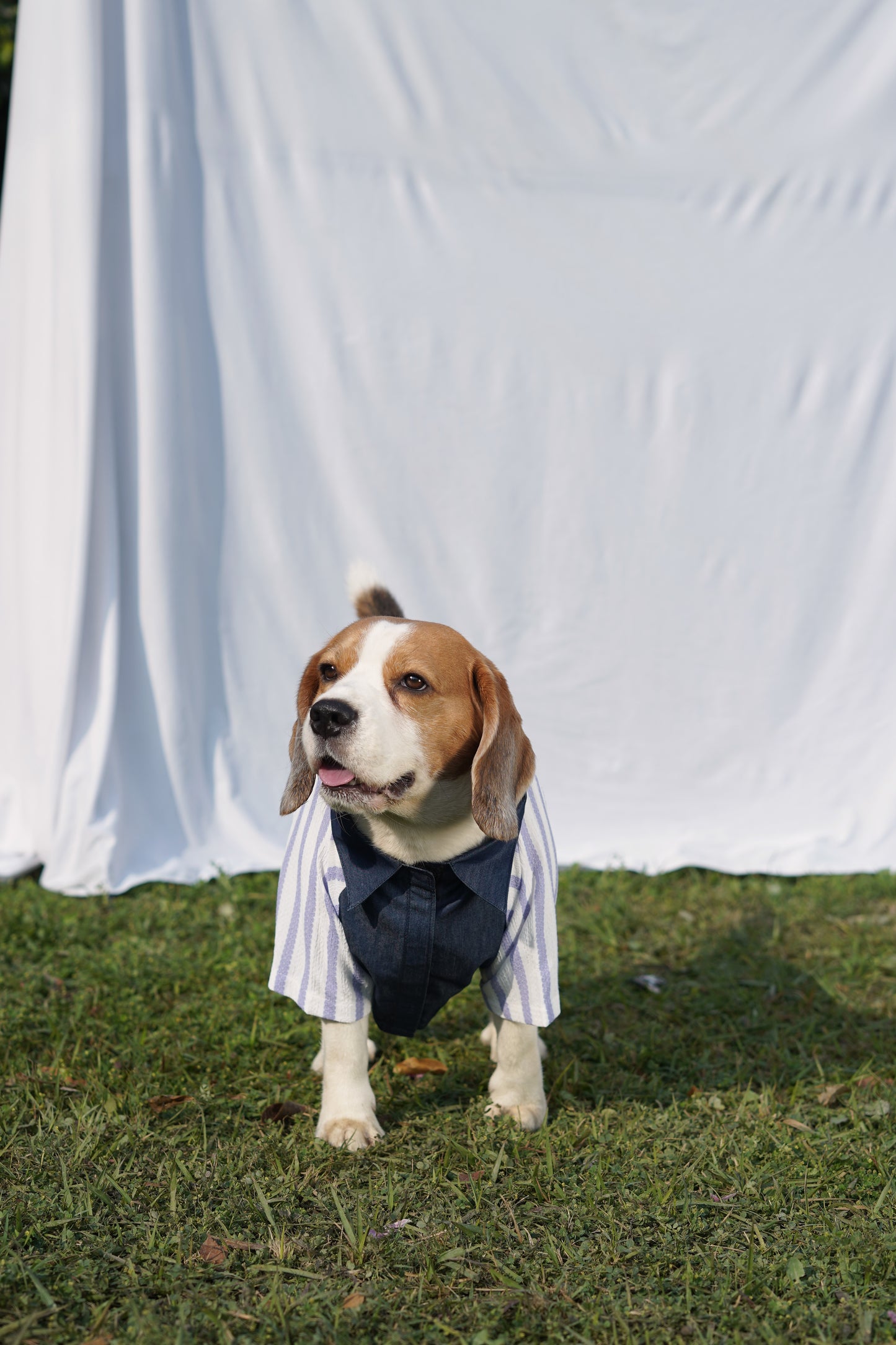 Denim Patchwork Shirt