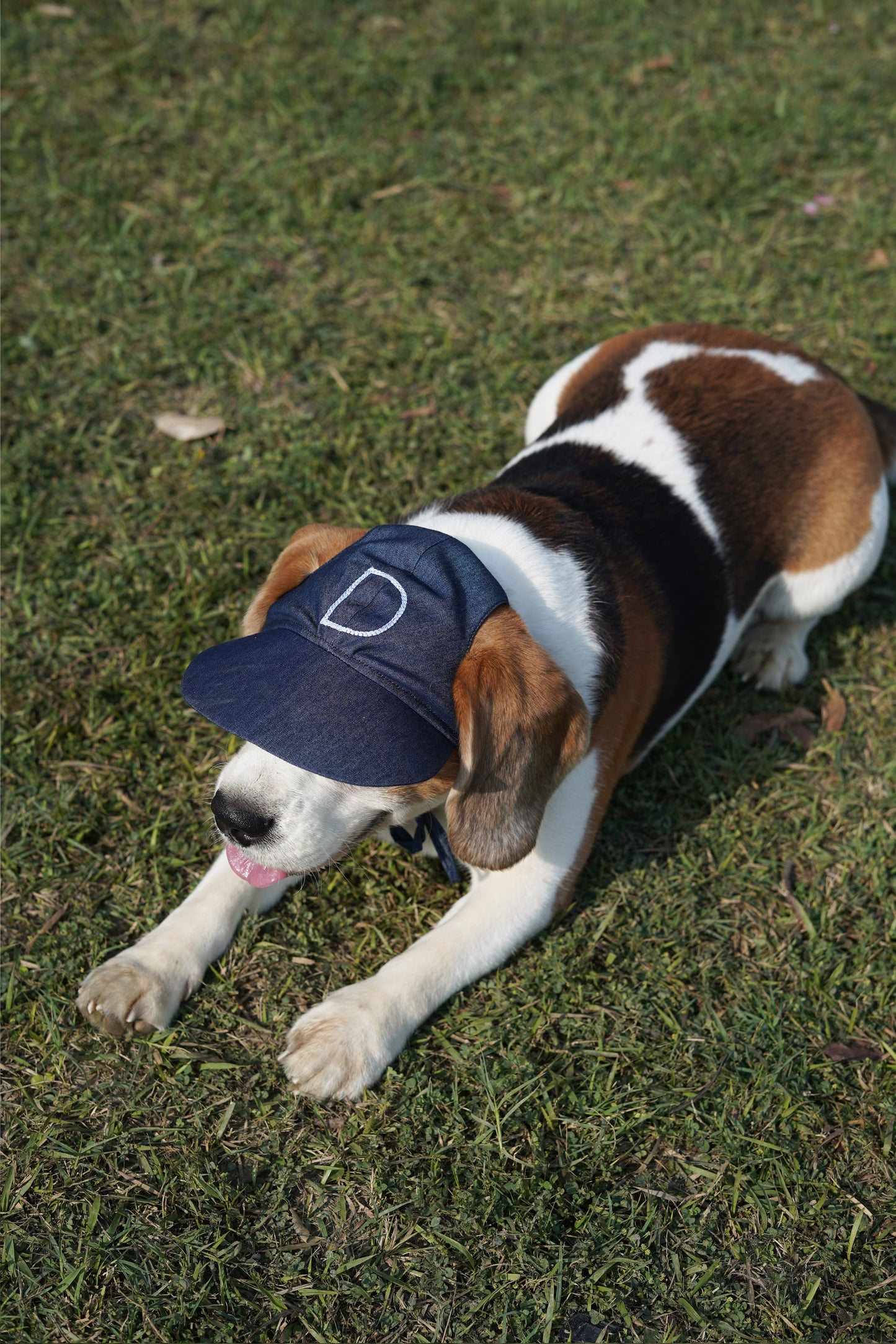 Denim Cap with Custom Initials