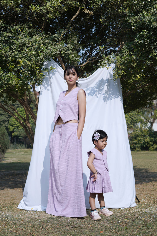 Lilac Twinning Set