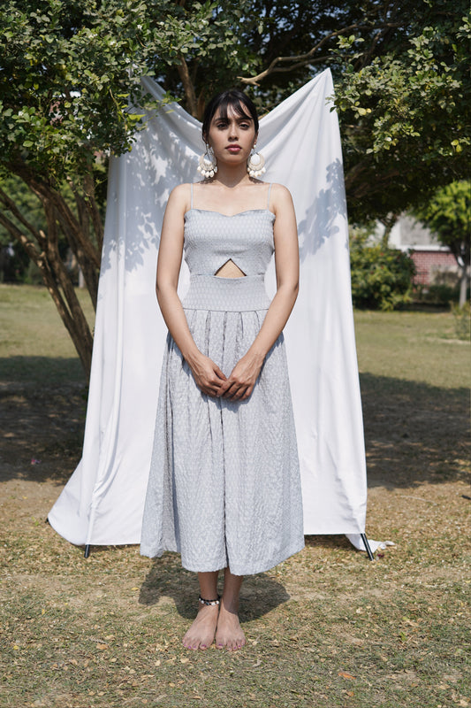 Grey Maxi dress
