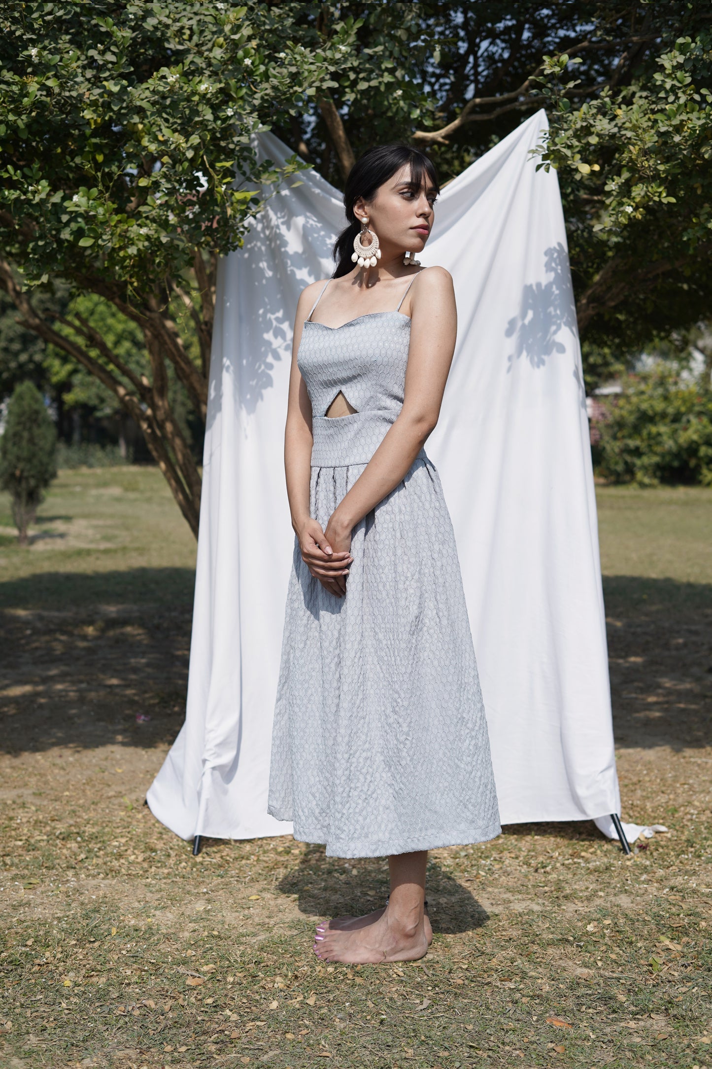 Grey Maxi dress