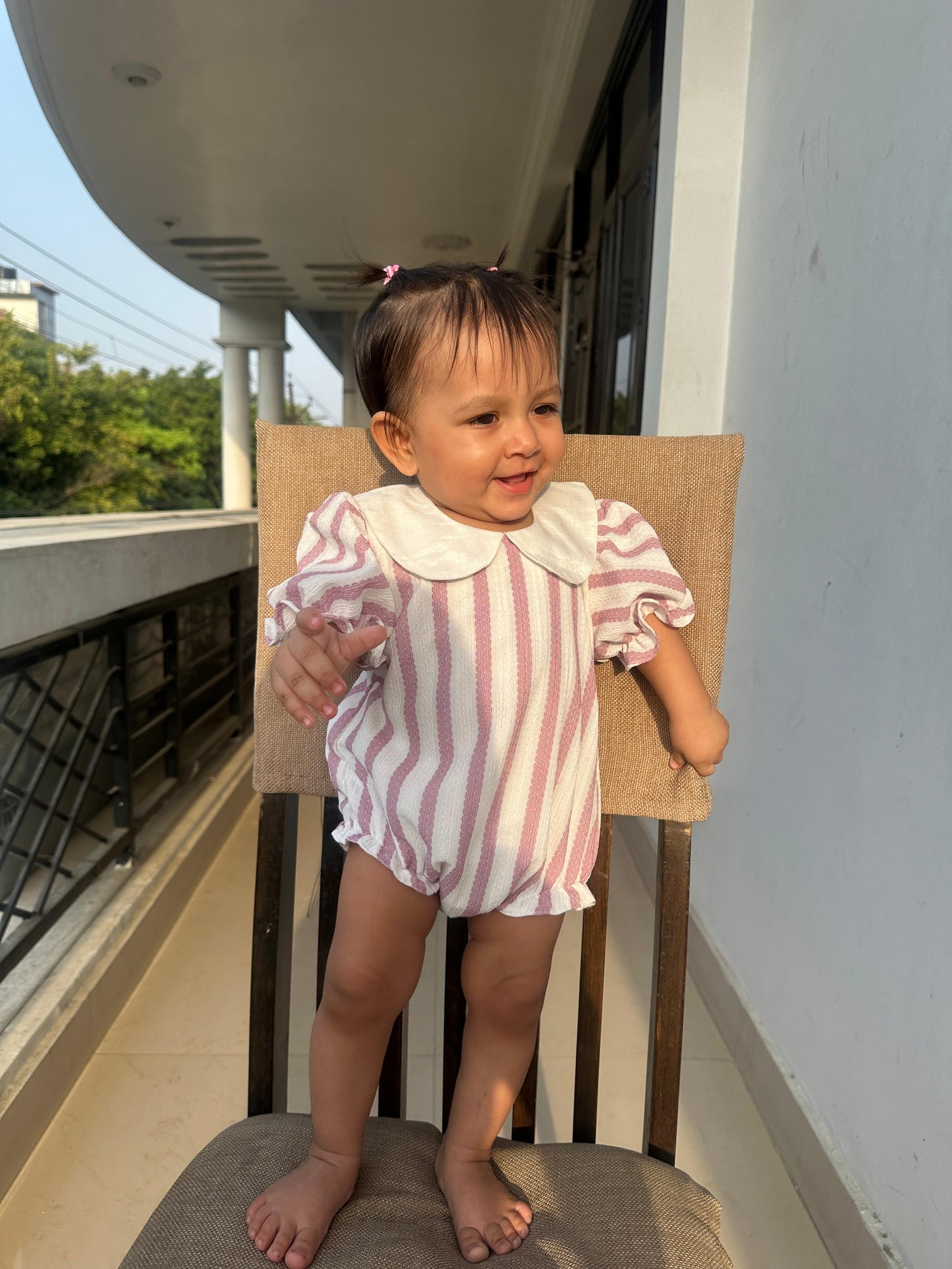 Stripe Vest Twinning Set