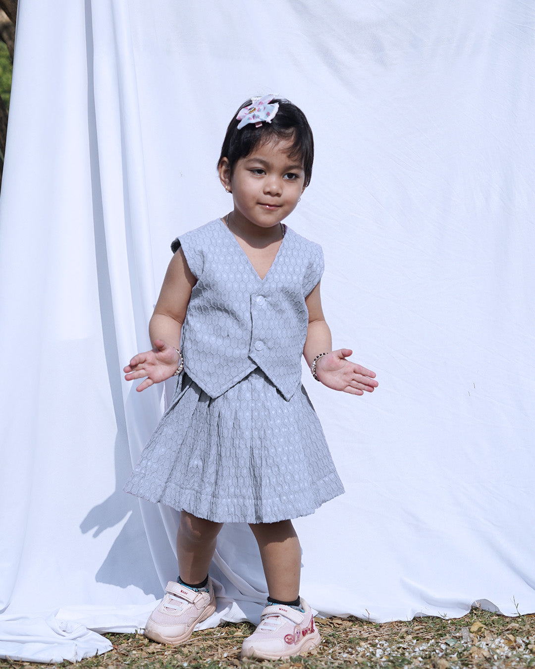 Grey Harness Twinning Set